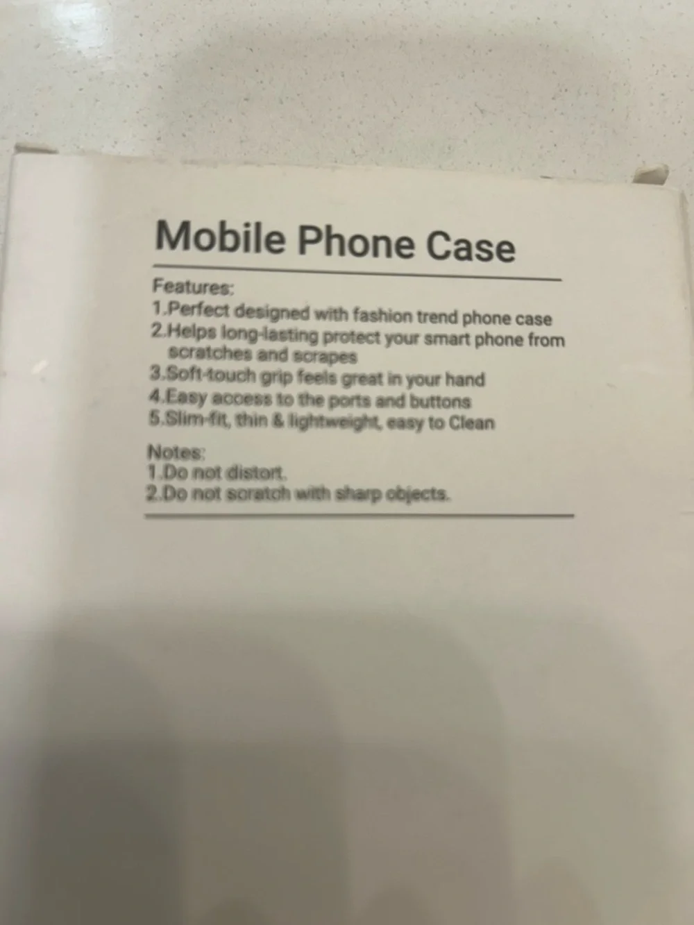 Magnetic Protective Phone Case - White